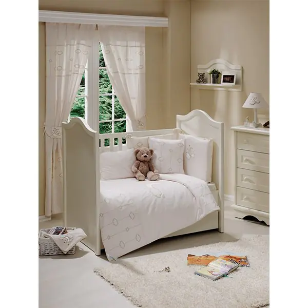 Бортик Funnababy Luna Elegant Фаннабэби Луна Элегант короткий детской кровати 120 х 60 см — фото 6