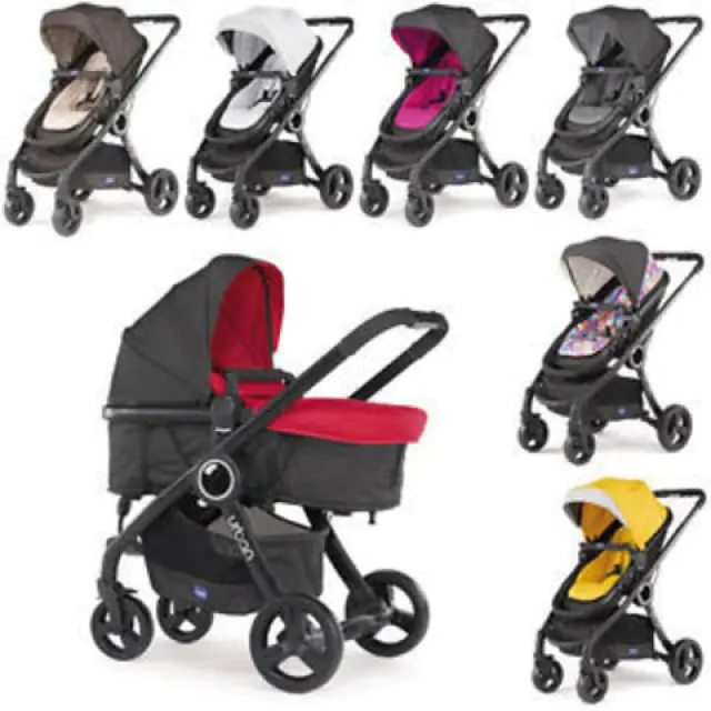 Детская коляска-трансформер Chicco Urban Plus Black — фото 6