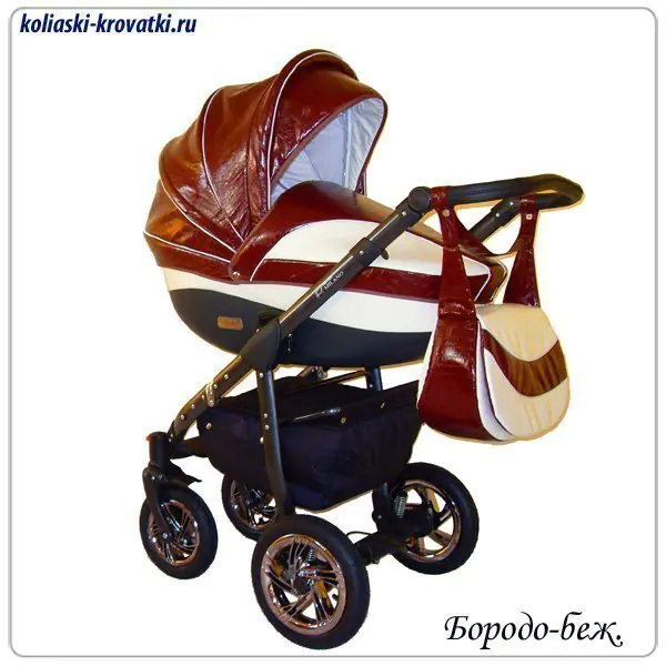 Детская коляска Androx Milano Exclusive 2 в 1 — фото 20