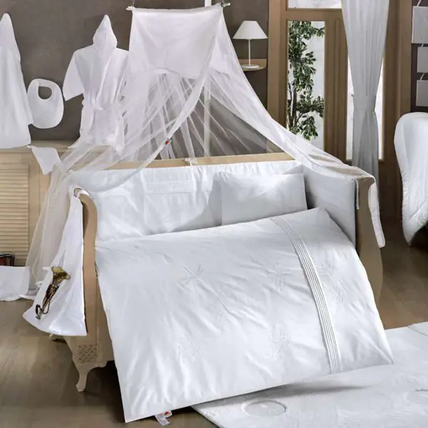 Комплект постельного белья Kidboo White Dreams 3 предмета — фото 2