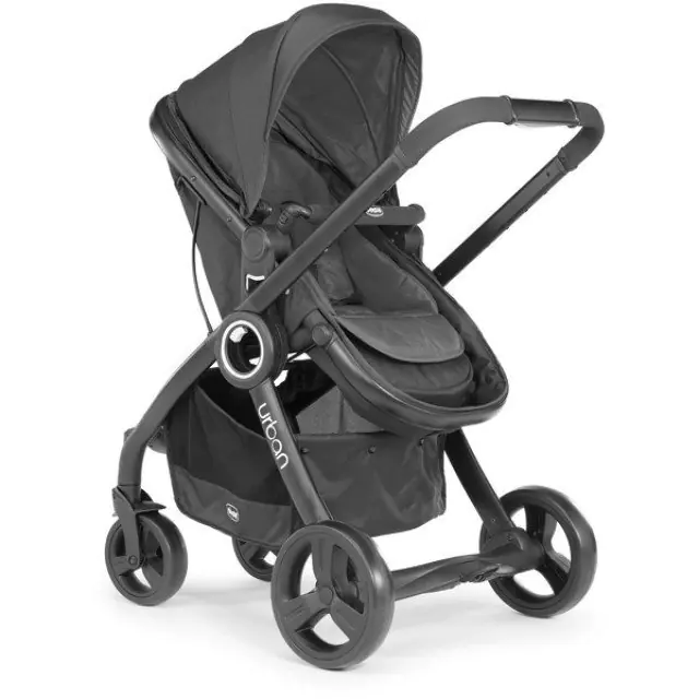 Детская коляска-трансформер Chicco Urban Plus Black — фото 3