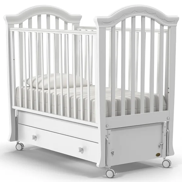 Детская кроватка Nuovita Perla swing, продольный маятник — фото 2