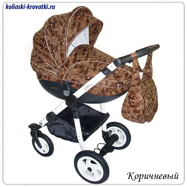 Детская коляска Androx Milano Exclusive 2 в 1 — фото 3