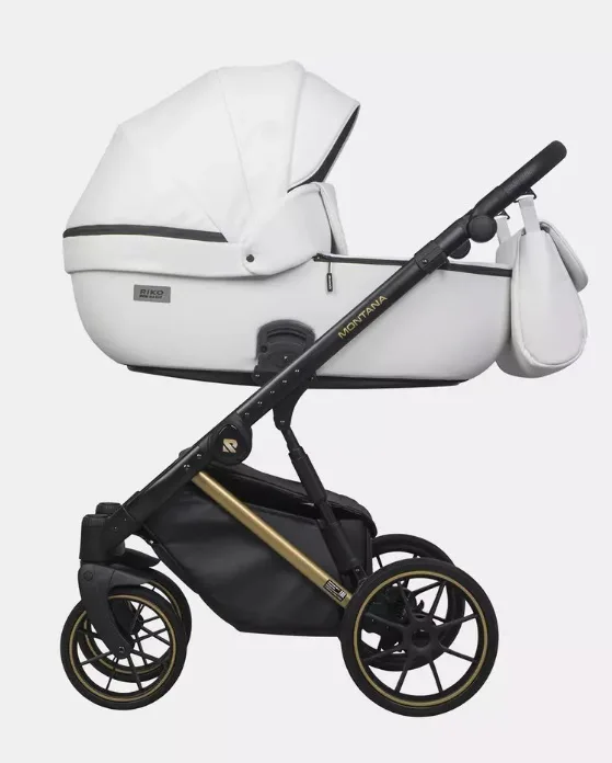 Детская коляска Riko Basic Montana Premium Gold 2 в 1 — фото 2