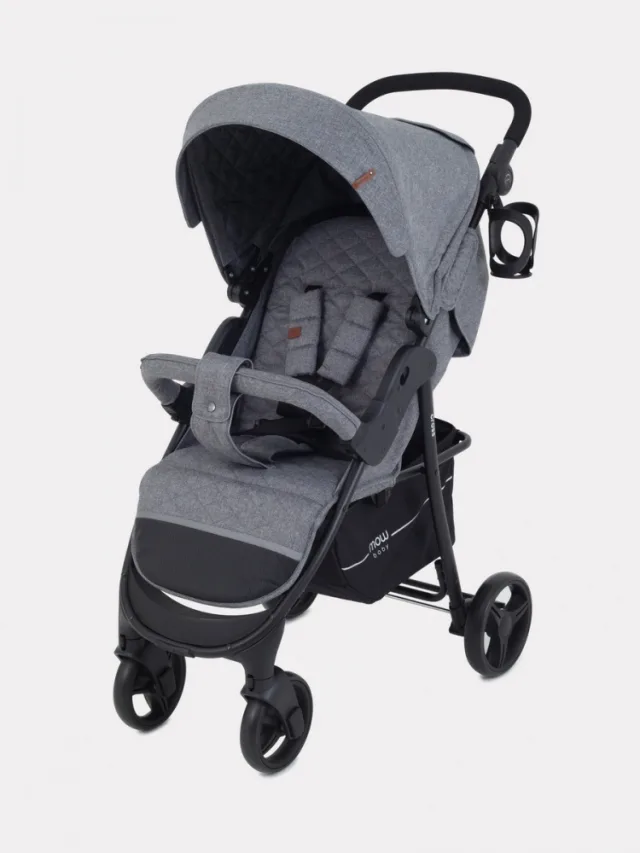 Детская прогулочная коляска Mowbaby Cross Gold — фото 4