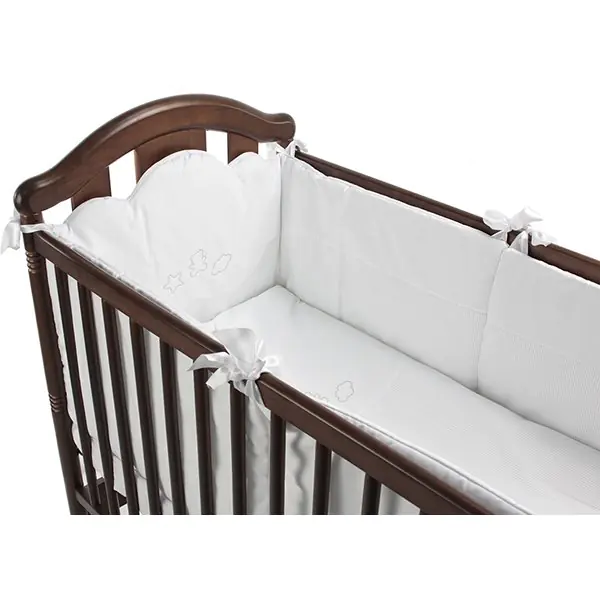 Комплект постельного белья Micuna Juliette Микуна Джулиет ТХ-1590 в кроватку 120 х 60 см, 6 предметов — фото 1