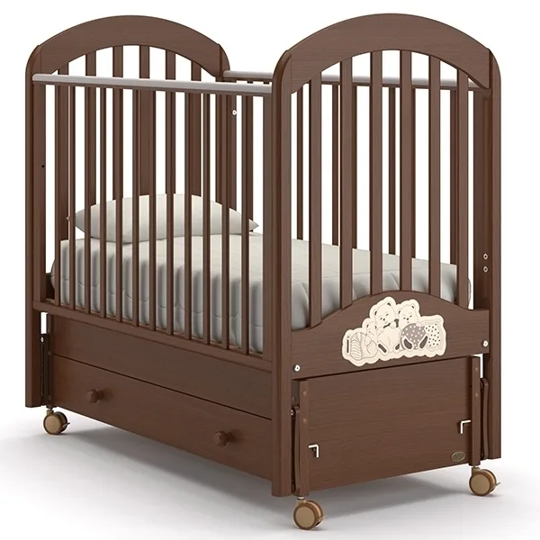 Детская кроватка Nuovita Grano swing, продольный маятник — фото 3