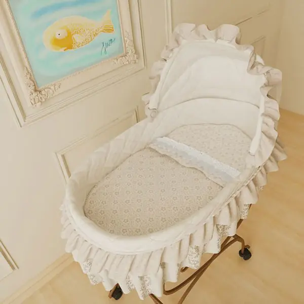 Комплект белья для колыбели Simplicity  Makkaroni Kids Кантри 2 предмета — фото 2