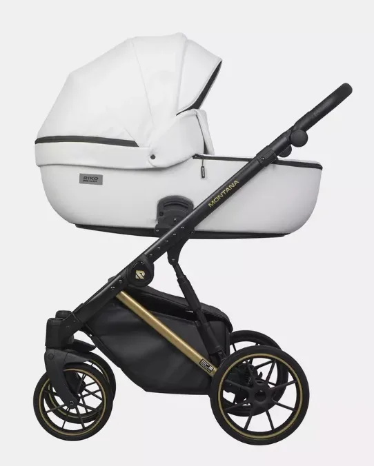 Детская коляска Riko Basic Montana Premium Gold 2 в 1 — фото 3