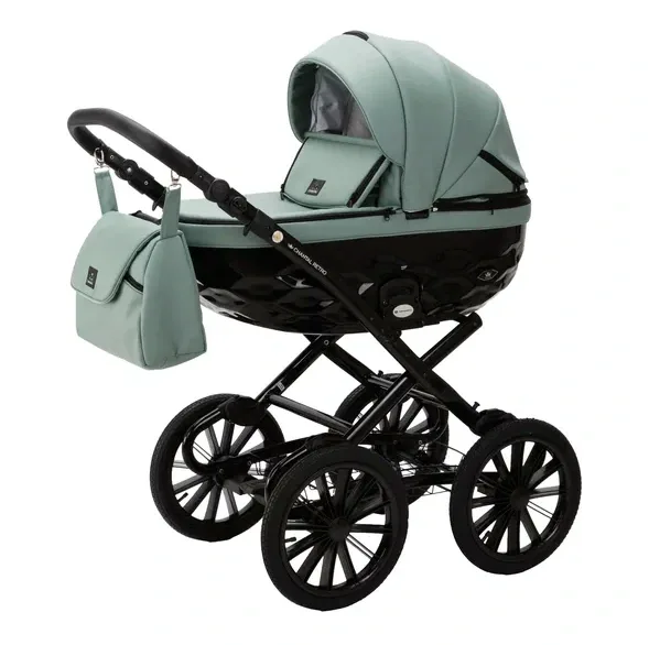 Детская коляска Adamex Chantal Retro Deluxe 2 в 1 — фото 14