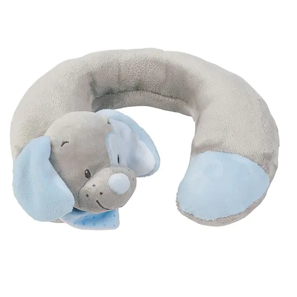 Детская подушка-подголовник Nattou Neck pillow Наттоу Нек пиллоу Gaston & Собачка 604383 — фото 2
