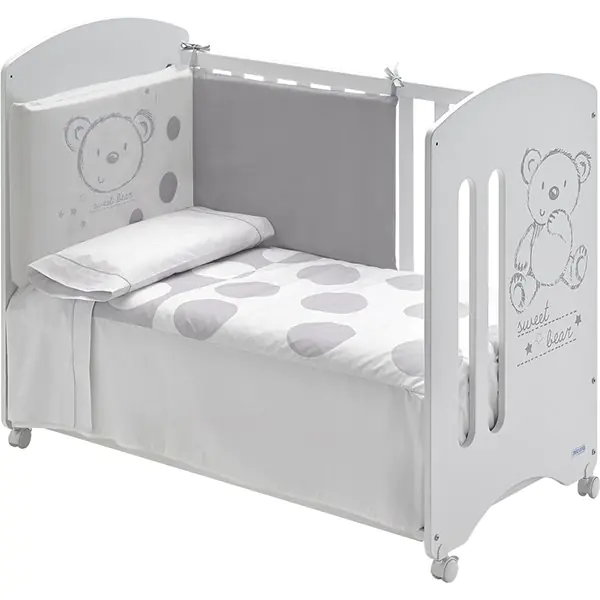Сменный комплект белья Micuna Sweet Bear Микуна Свит Бир TX-821, 3 предмета, 120 х 60 см — фото 1