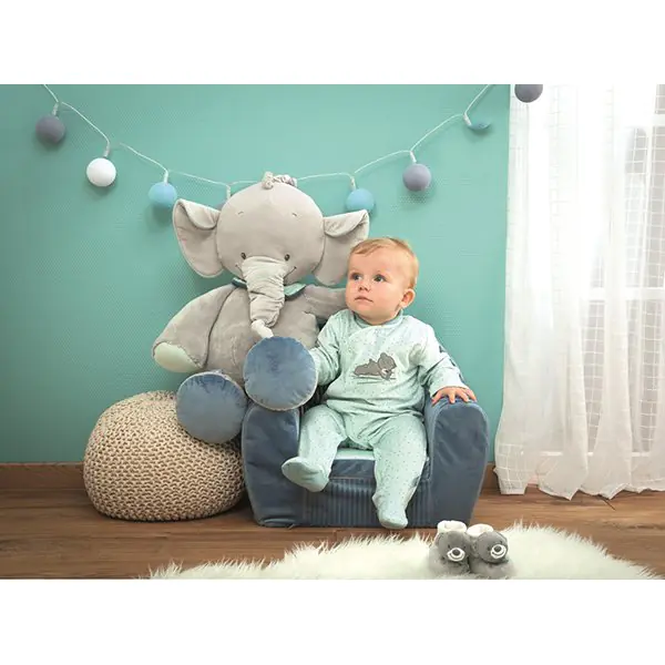 Детская подушка-подголовник Nattou Neck pillow Наттоу Нек пиллоу Jack, Jules & Nestor Мишка 843393 — фото 3