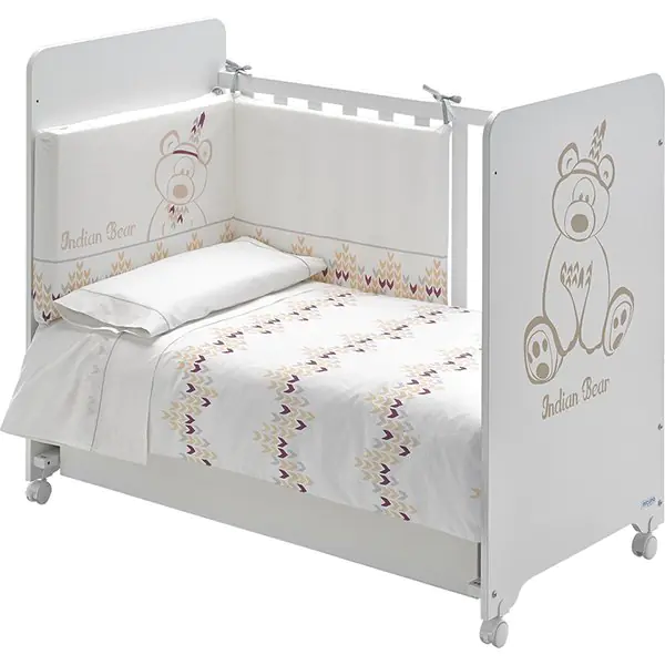 Сменный комплект белья Micuna Indian Микуна Индиан TX-821 в кроватку 120 х 60 см, 3 предмета — фото 1
