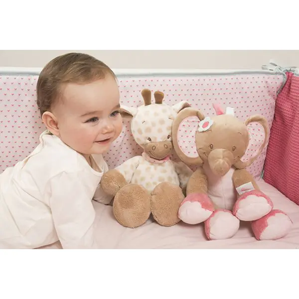 Детская подушка-подголовник Nattou Neck pillow Charlotte & Rose Слоник 655361 — фото 5