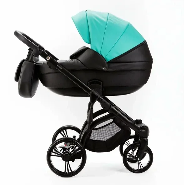 Детская коляска Adamex Lanti Deluxe 2 в 1 — фото 3, Коляски-Кроватки.Ру