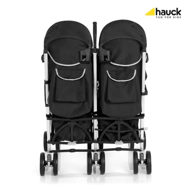 Детская коляска-трость для двойни Hauck Torro Duo Black, с рождения — фото 2