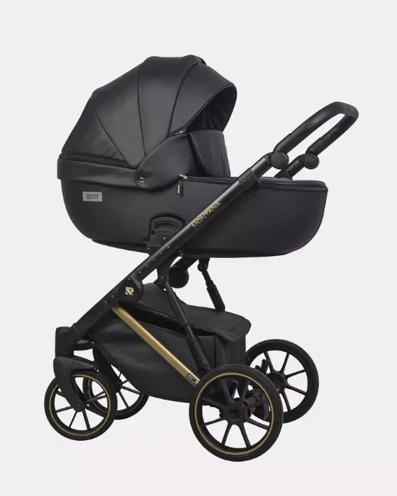 Детская коляска Riko Basic Montana Premium Gold 2 в 1 — фото 12