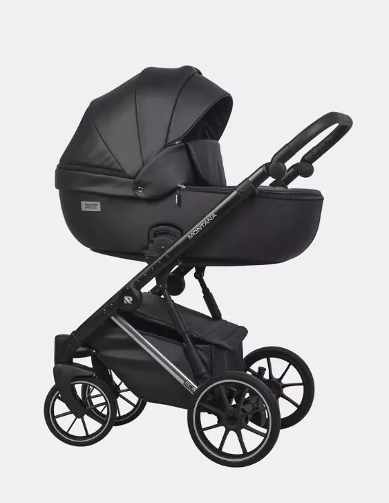 Детская коляска Riko Basic Montana Premium Silver 2 в 1 — фото 12