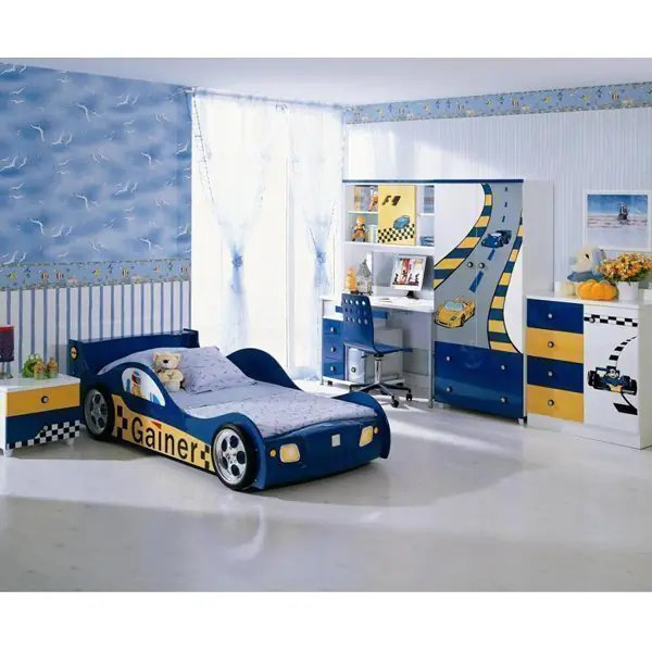 Тумба прикроватная Milli Willi F1 blue — фото 2