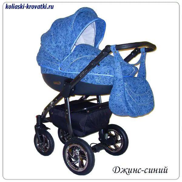 Детская коляска Androx Milano Exclusive 2 в 1 — фото 8