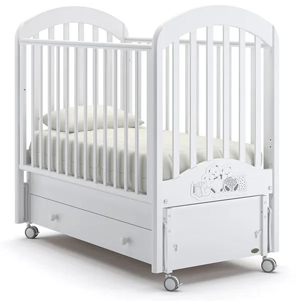 Детская кроватка Nuovita Grano swing, продольный маятник — фото 1