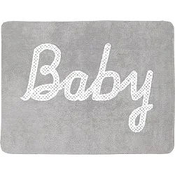 Ковер в детскую Lorena Canals с надписью Baby