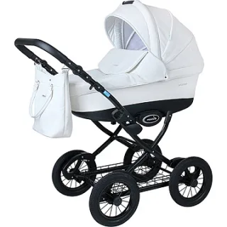 Детская коляска AroTeam Cocoline Prima 18 2 в 1, эко-кожа
