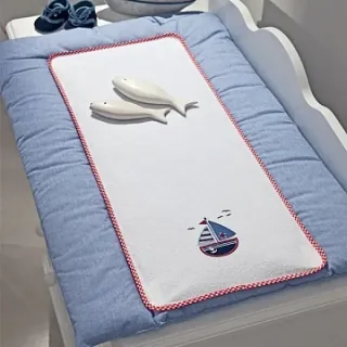 Покрывало / матрасик для пеленания Funnababy Marine Фаннабэби Марин 50 х 80 см