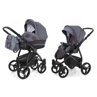 Детская коляска Esspero Newborn Lux 2 в 1, шасси Black
