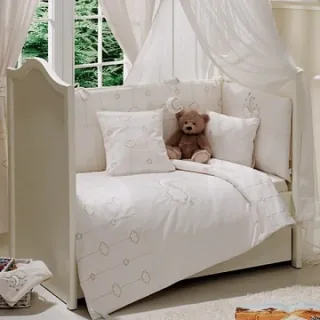 Сменный комплект белья Fiorellino Luna Elegant Фиореллино Луна Элегант в кроватку, 3 предмета