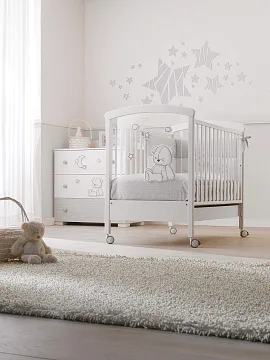 Детская кроватка Erbesi Stella Magic LED
