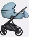 Детская коляска Riko Basic Montana Ecco 3 в 1 Голубой — Фото