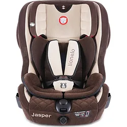 Детское автокресло Lionelo Jasper Isofix + подарок: шторки и органайзер