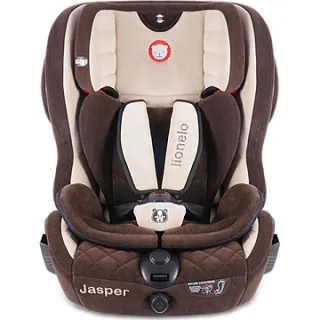 Детское автокресло Lionelo Jasper Isofix + подарок: шторки и органайзер