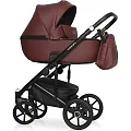 Детская коляска Riko Basic Ozon 3 в 1 04 Коричневый — Фото