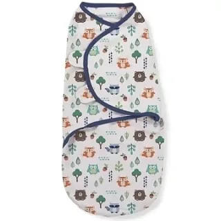 Конверт для пеленания из хлопка на липучке Summer Infant SwaddleMe