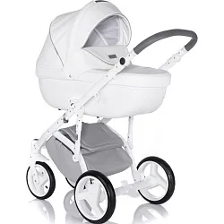 Детская коляска BeBe-Mobile Ravenna Deluxe 2 в 1, эко-кожа