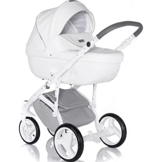 Детская коляска BeBe-Mobile Ravenna Deluxe 2 в 1, эко-кожа