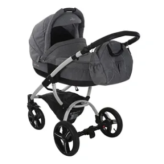 Детская коляска Bebetto Luca 2 в 1 цвет рамы Silver