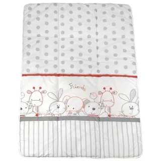 Теплое стеганое игровое одеяло Italbaby Rabbit