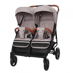 Детская прогулочная коляска для двойни Carrello Connect CRL-5502