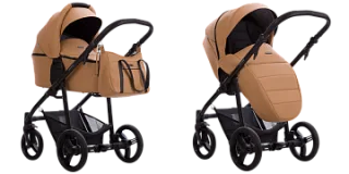 Детская коляска Bebetto Verturro Pro 3 в 1, 100% экокожа