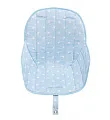 Текстильный вкладыш в стульчик для кормления Micuna OVO T-1646 Galaxy Blue — Фото