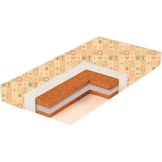 PС-6 Беспружинный матрас в детскую кроватку Bambola Puff Comfort 6 см, бязь 60х120