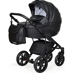 Детская коляска Indigo Enigma 2 в 1, эко-кожа