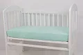 Простынь на резинке Топотушки 002/1 60 х 120 см Бирюзовый — Фото