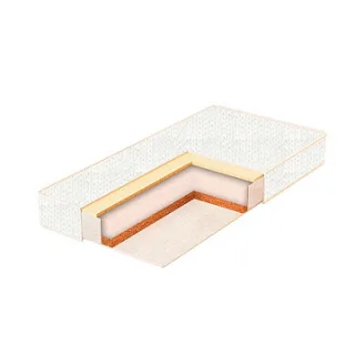 AL-12 Матрас в кроватку BAMBOLA  ARIA LUXE 12см 60х120