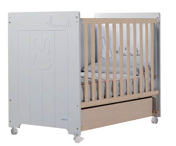 Детская кроватка Micuna Bunny Plus с матрасом Sleepy