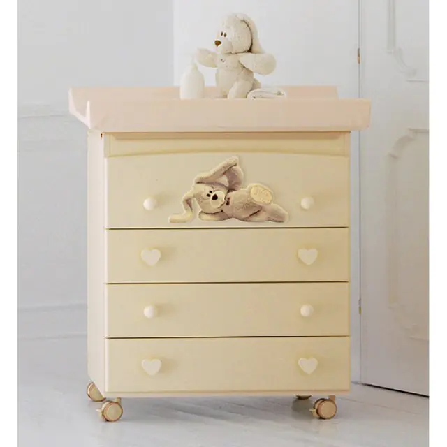 Пеленальный комод Baby Expert Cremino Беби Эксперт Кремино с ванночкой